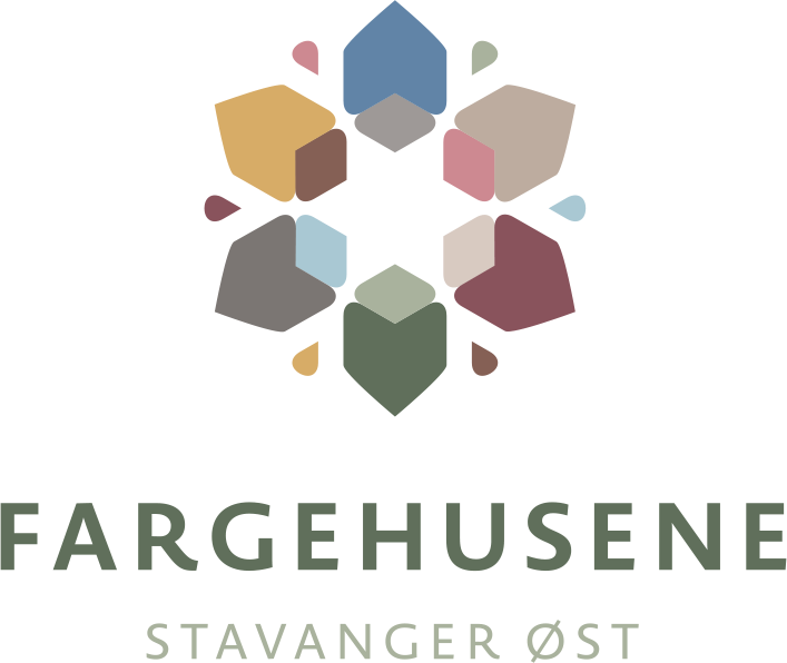 Logoen for Fargehusene.