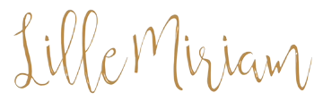 The logo for LilleMiriam.