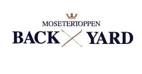 The logo for Mosetertoppen Backyard.