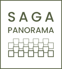 Logoen for Saga Panorama.