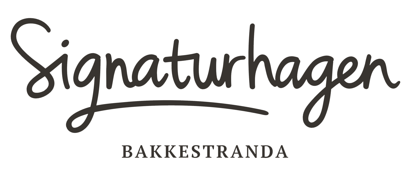 Logoen for Signaturhagen Bakkestranda.