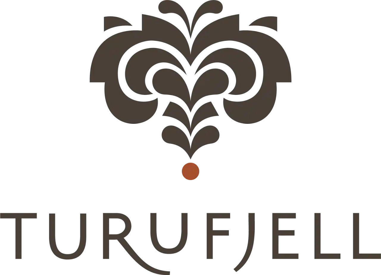 The logo for Turufjell Leiligheter.