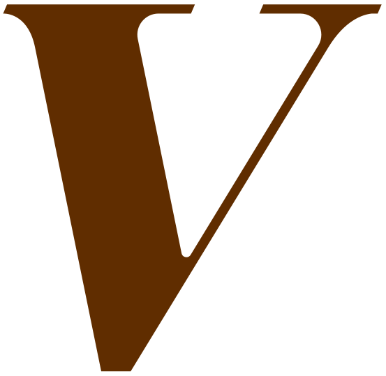 Logoen for V Huseby.
