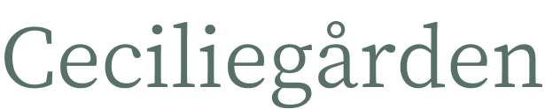 Logoen for Ceciliegården.