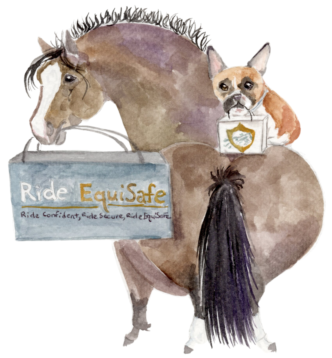 The logo for Ride EquiSafe.