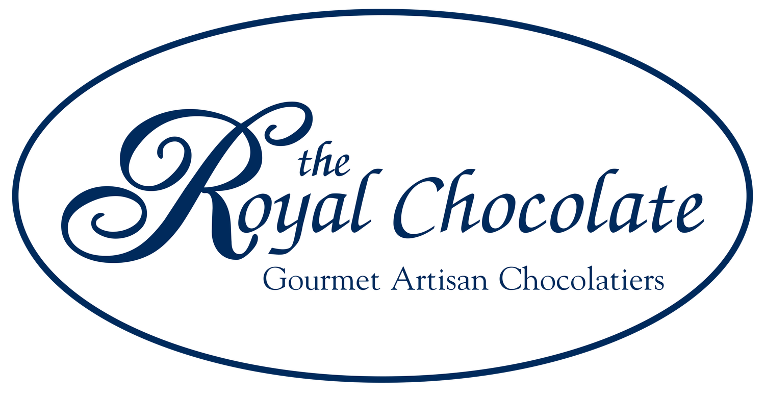 The logo for The Royal Chocolate.