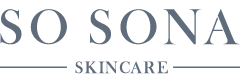 The logo for So Sona Skincare.