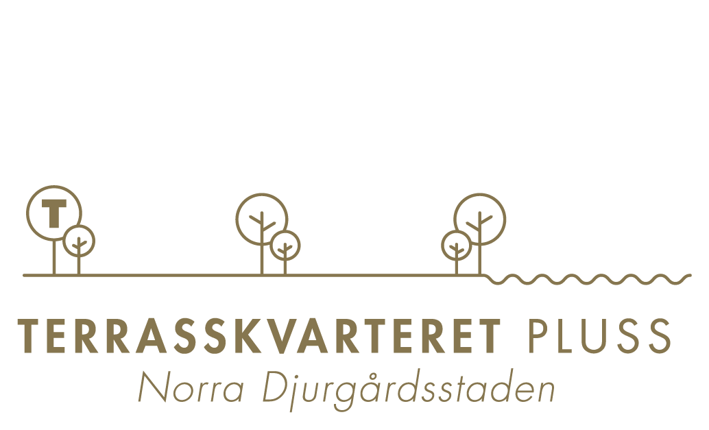 Logotypen för Terrasskvarteret Pluss.