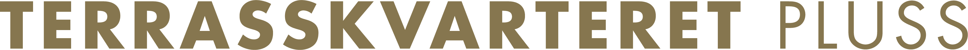 Logotypen för Terrasskvarteret Pluss.