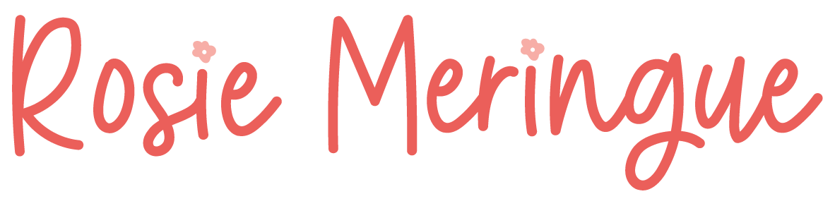 The logo for Rosie Meringue.