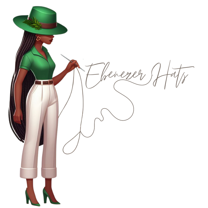 The logo for Ebenezer Hats.