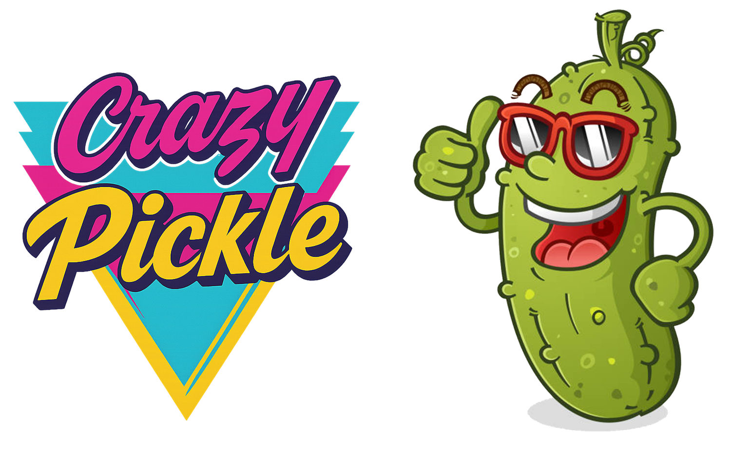 The logo for Crazy Pickle.