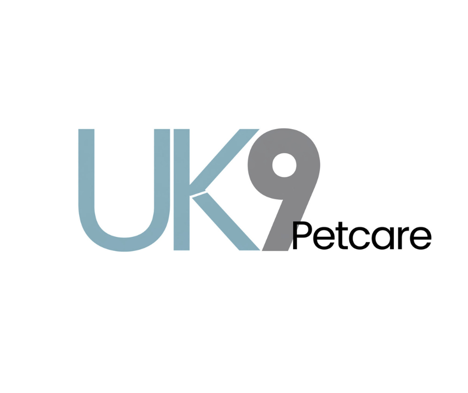 The logo for UK9 Petcare.
