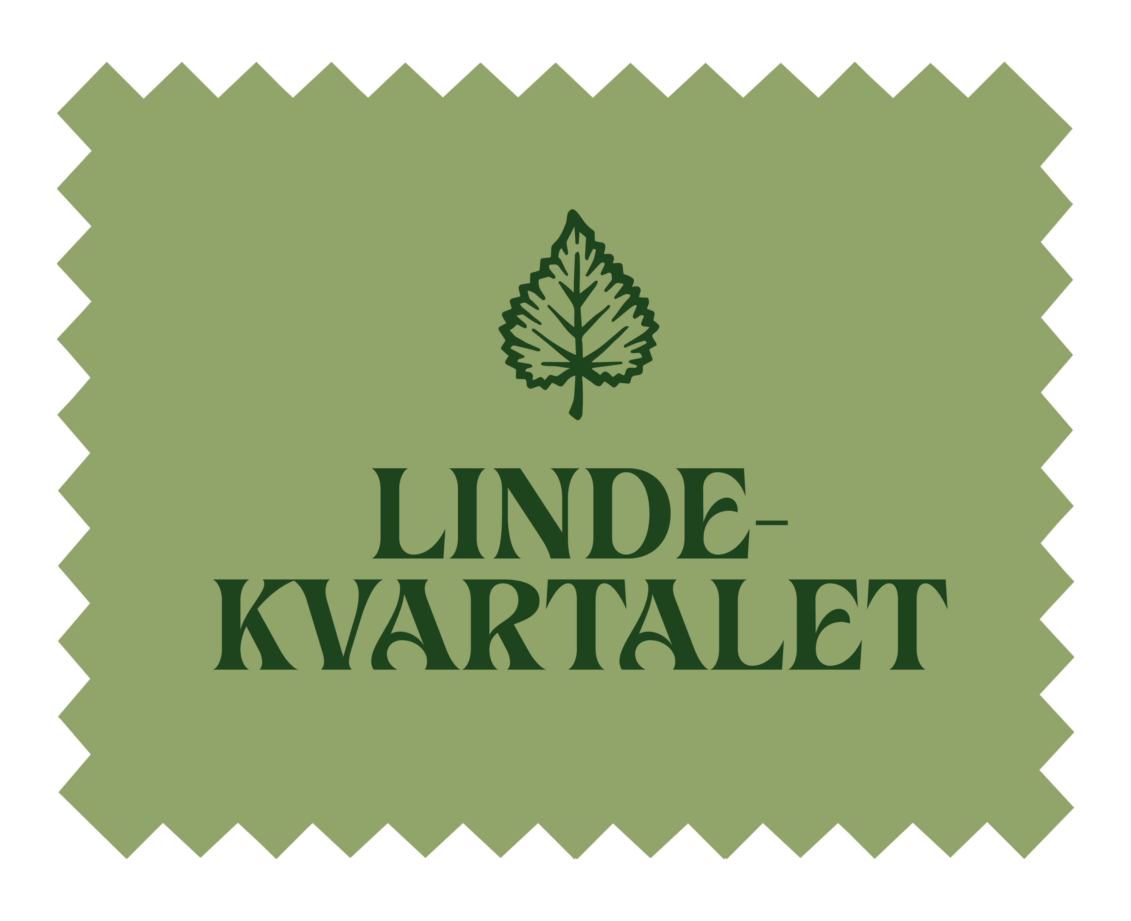 Logoen for Lindekvartalet.