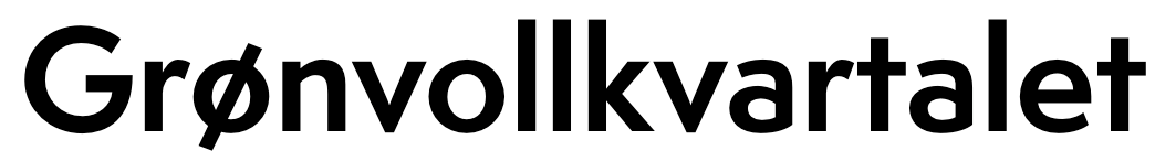 Logoen for Grønvollkvartalet.