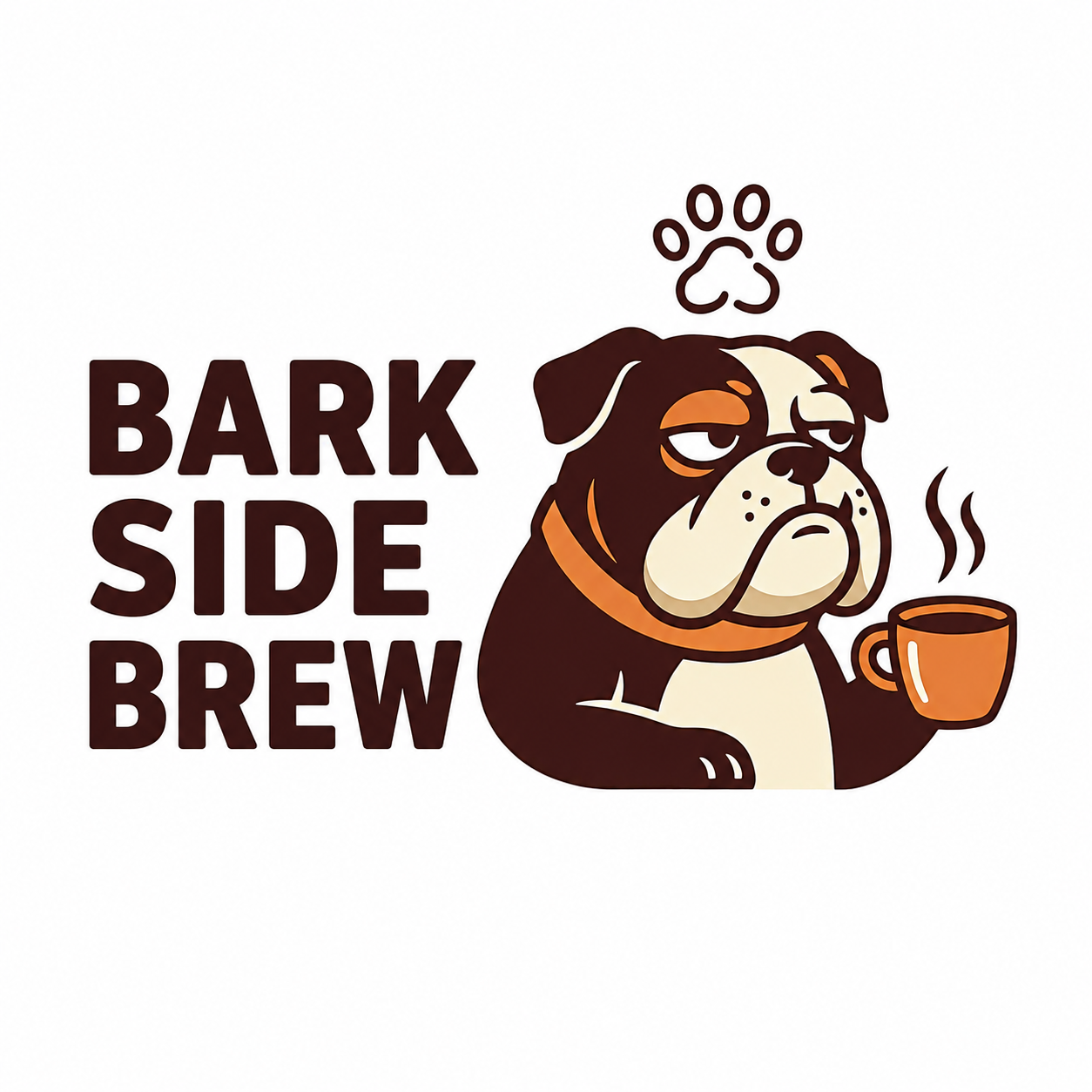 The logo for Bark Side Brew.