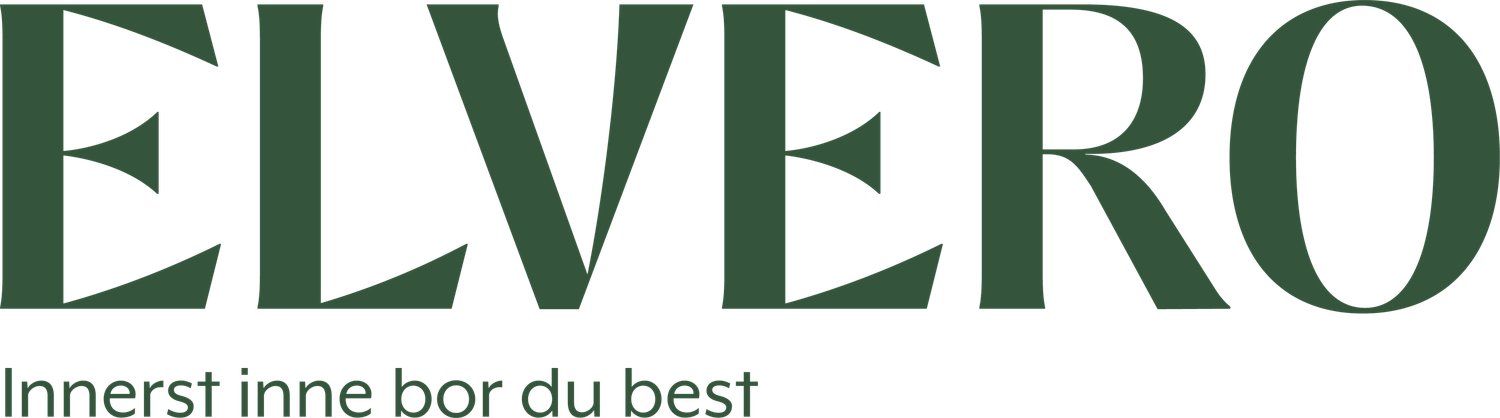 Logoen for Elvero.