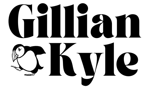 The logo for GILLIAN KYLE .