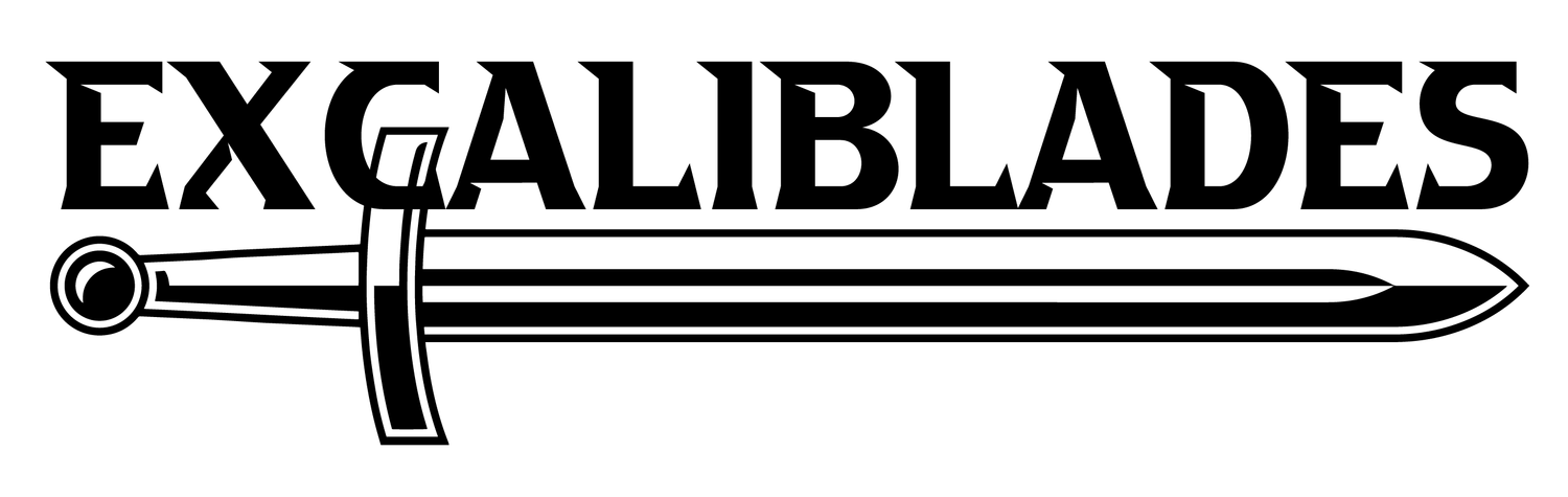 The logo for Excaliblades.