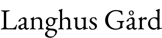 Logoen for Langhus Gård.