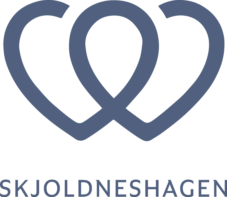 The logo of the feed named Skjoldneshagen.